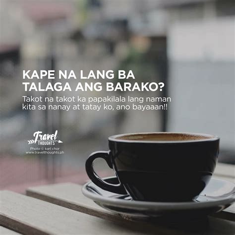 coffee quotes tagalog short